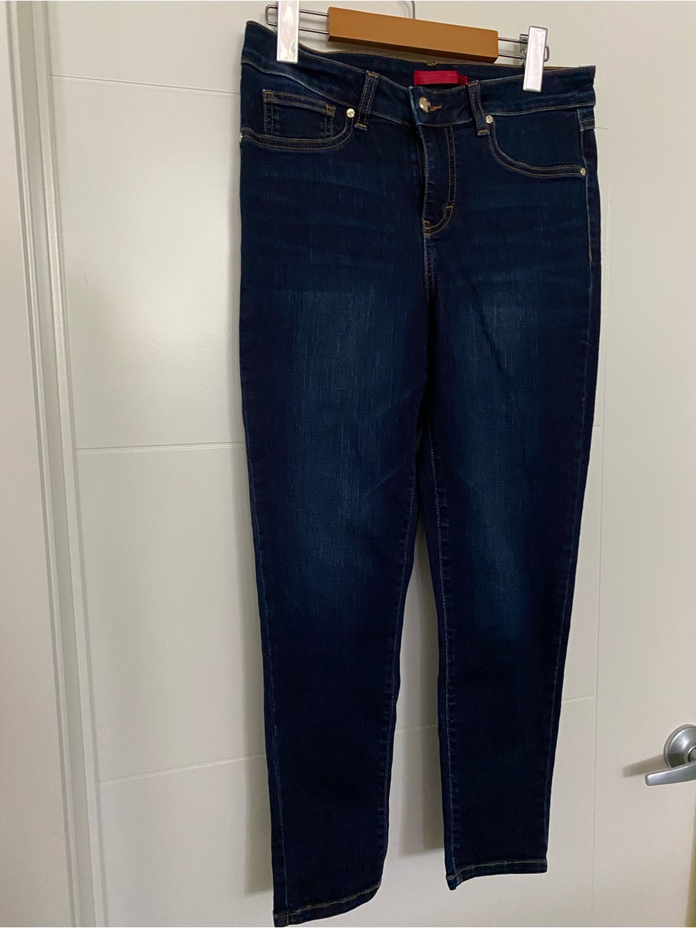 Jennifer Lopez Dark Blue Women's Skinny Jeans - Y2K